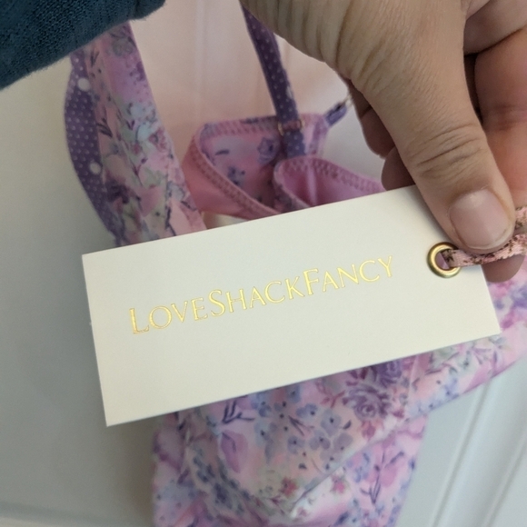 NWT LoveShackFancy Shailee One Piece Swimsuit - Picture 6 of 6